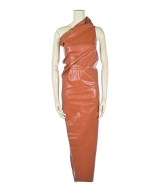 Rick Owens（リックオウエンス）ワンピース オレンジ サイズ:40(M位) レディース/2200649348022