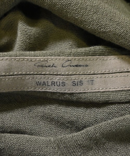 Rick Owens（リックオウエンス）ニット・セーター カーキ サイズ:S メンズ/2200702959059