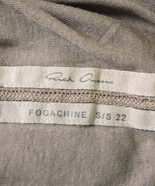 Rick Owens（リックオウエンス）Tシャツ・カットソー グレー サイズ:M メンズ/2200707407111