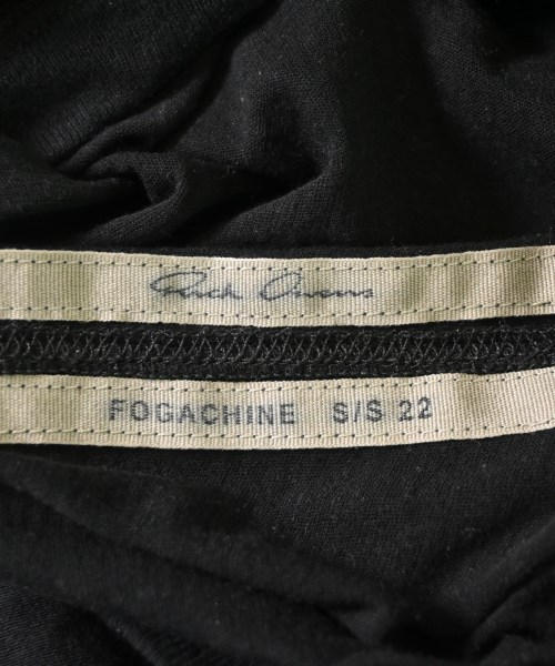 Rick Owens（リックオウエンス）Tシャツ・カットソー 黒 サイズ:M メンズ/2200707407128