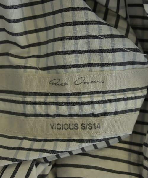 Rick Owens（リックオウエンス）カジュアルシャツ 白 サイズ:M メンズ/2200707874050