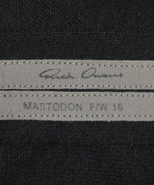 Rick Owens（リックオウエンス）ニット・セーター 黒 サイズ:ONE メンズ/2200663269044