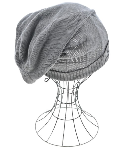 Rick Owens（リックオウエンス）ニットキャップ・ビーニー グレー サイズ:- メンズ/2200661981115