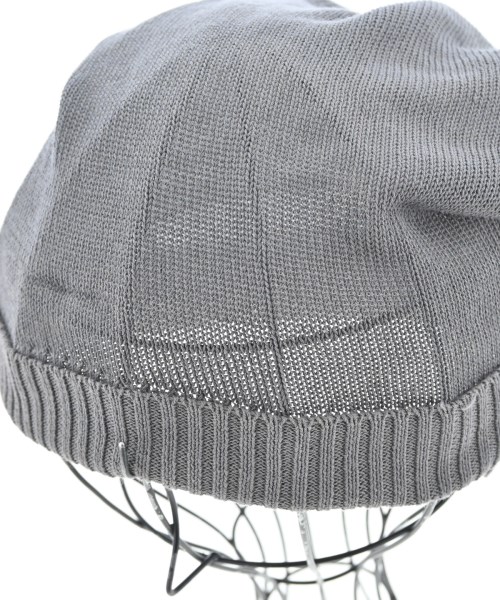 Rick Owens（リックオウエンス）ニットキャップ・ビーニー グレー サイズ:- メンズ/2200661981115