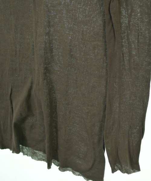 Rick Owens（リックオウエンス）Tシャツ・カットソー 茶 サイズ:XS レディース/2200665925108