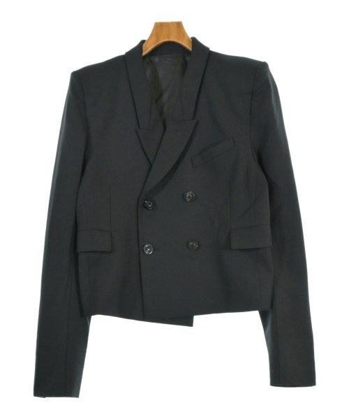 Rick Owens(リックオウエンス)テーラードジャケット 黒 サイズ:48(L位)/2200668941013