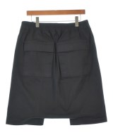 Rick Owens（リックオウエンス）ショートパンツ 黒 サイズ:52(XL位) メンズ/2200669209020
