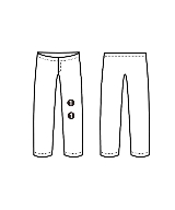 Rick Owens（リックオウエンス）スラックス 黒 サイズ:46(M位) メンズ/2200671413095