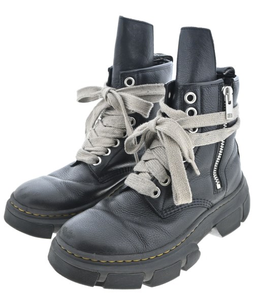 Rick Owens(リックオウエンス)ブーツ 黒 サイズ:UK10(28.5cm位)/2200672378041