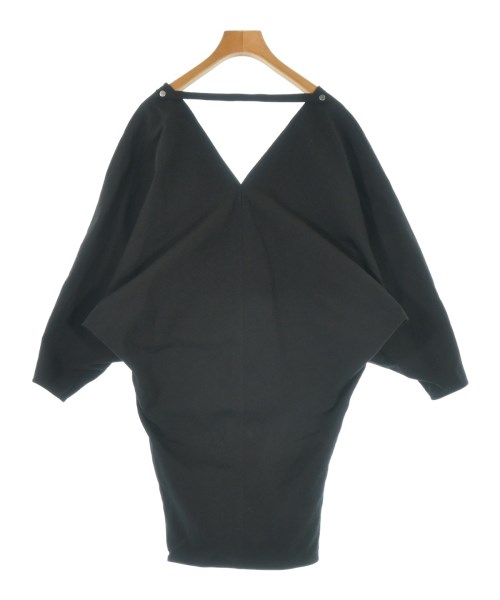 Rick Owens（リックオウエンス）ワンピース 黒 サイズ:38(S位) レディース/2200729283038