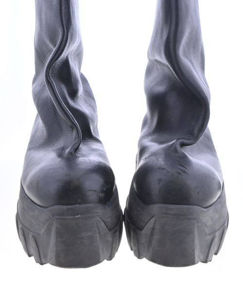 Rick Owens（リックオウエンス）ブーツ 黒 サイズ:EU41(26cm位) メンズ/2200730252016