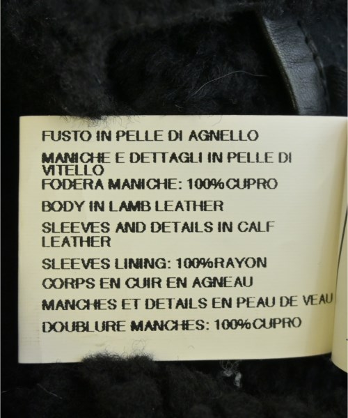 Rick Owens（リックオウエンス）ライダース 黒 サイズ:46(M位) メンズ/2200736850018