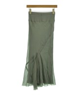 Rick Owens（リックオウエンス）ロング・マキシ丈スカート 緑 サイズ:38(S位) レディース/2200697344205