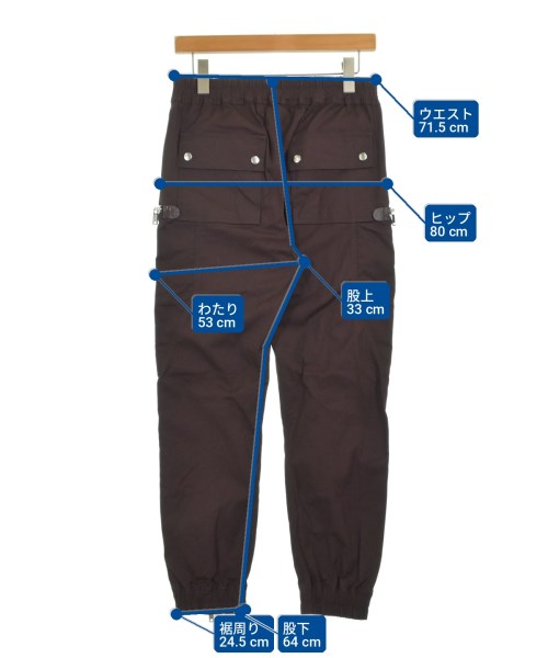 Rick Owens（リックオウエンス）その他 茶 サイズ:44(S位) メンズ/2200721924021