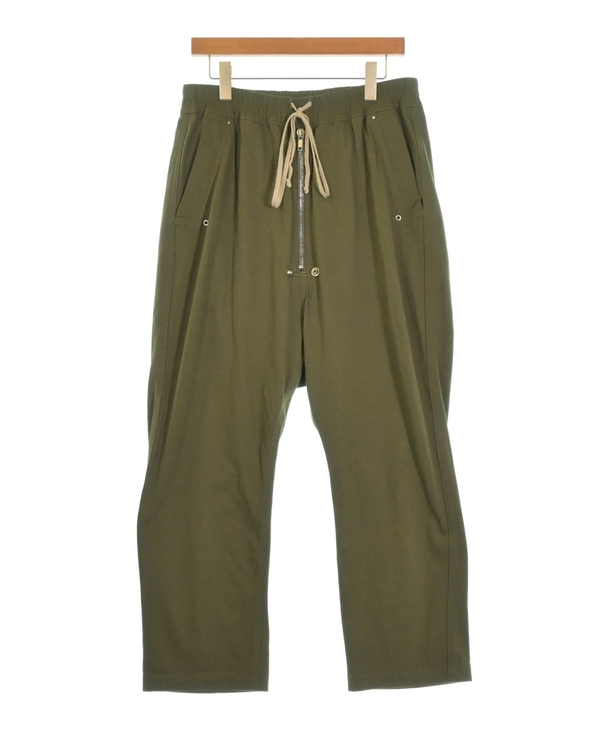 Rick Owens（リックオウエンス）スウェットパンツ カーキ サイズ:50(XL