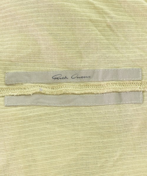 Rick Owens（リックオウエンス）Tシャツ・カットソー ベージュ サイズ:42(M位) レディース/2200721122052