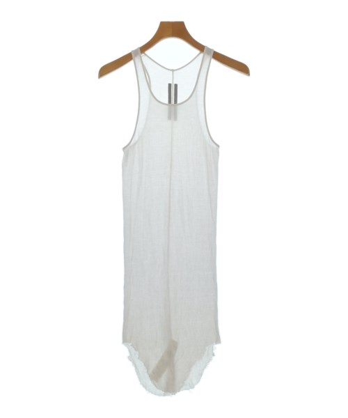 Rick Owens(リックオウエンス)タンクトップ 白 サイズ:S/2200683539028