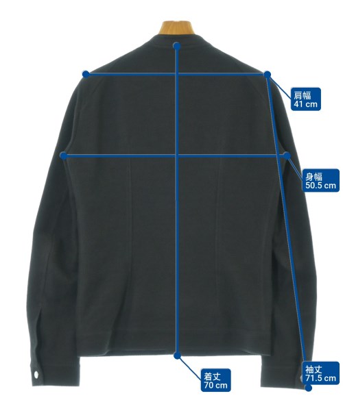 Rick Owens（リックオウエンス）ライダース 黒 サイズ:48(L位) メンズ/2200684462134