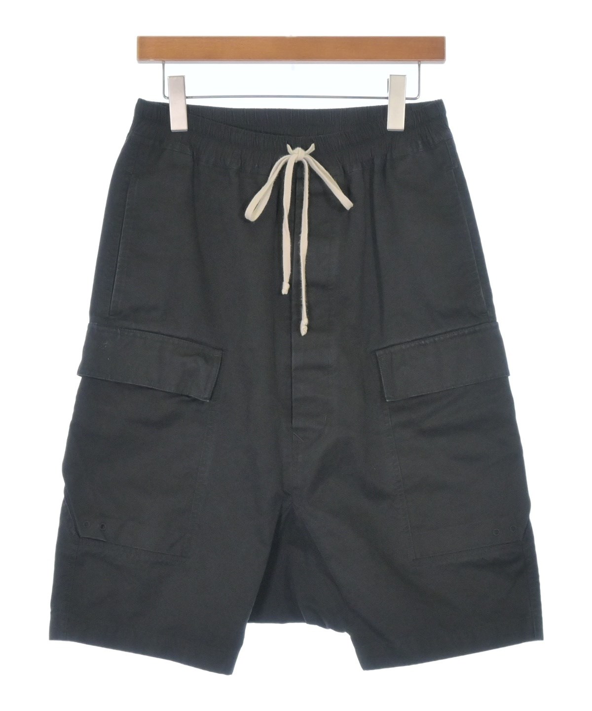 Rick Owens（リックオウエンス）ショートパンツ 黒 サイズ:46(M位