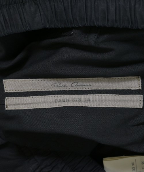 Rick Owens（リックオウエンス）ショートパンツ 黒 サイズ:38(M位) メンズ/2200684462240