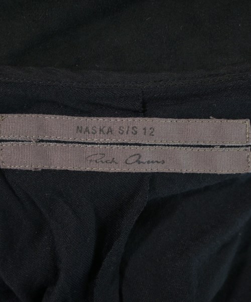 Rick Owens（リックオウエンス）Tシャツ・カットソー 黒 サイズ:38(S位) レディース/2200686813446
