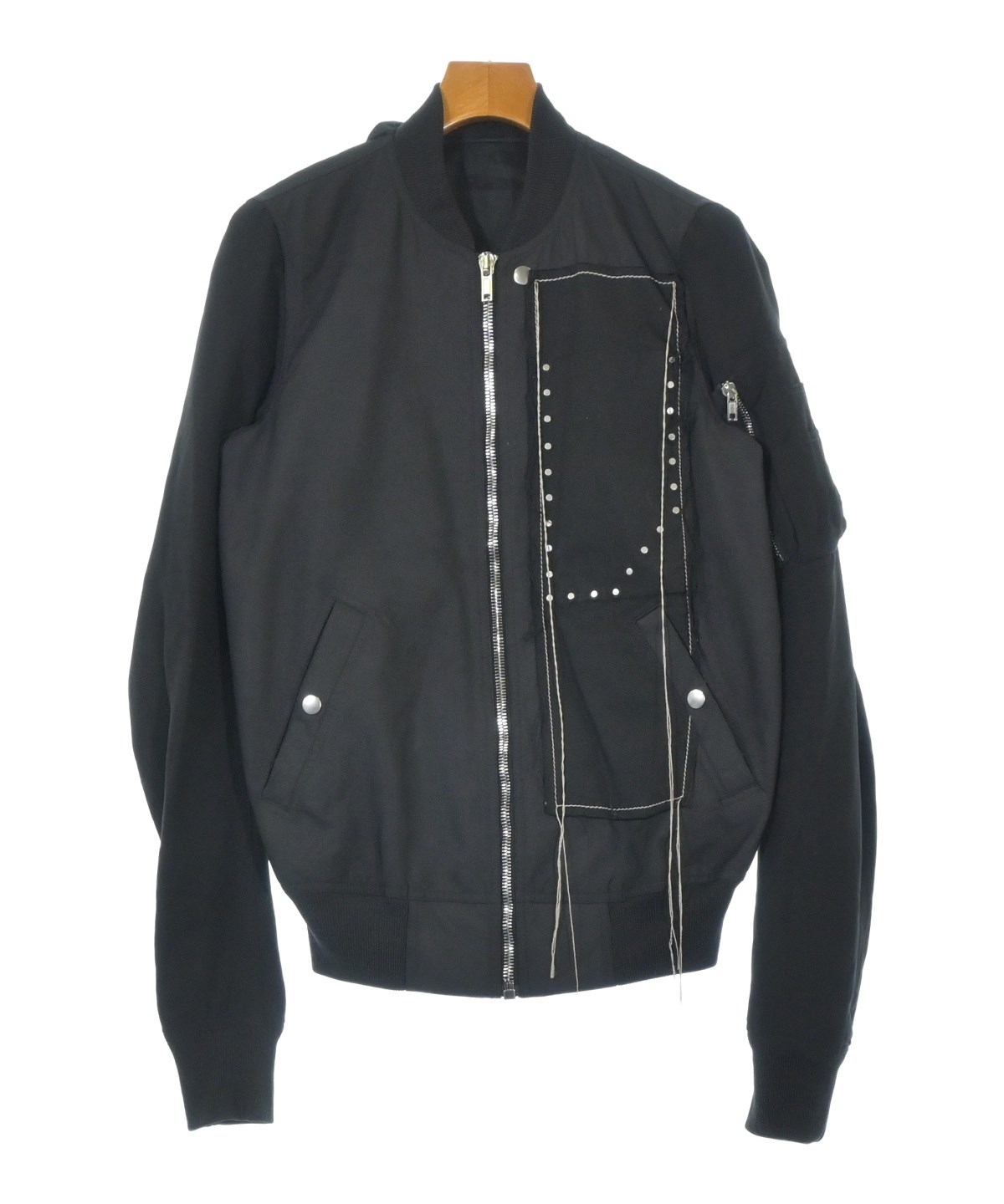 Rick Owens ブルゾン Rick Owens（リックオウエンス）ブルゾン 黒 サイズ:46(M位) メンズ