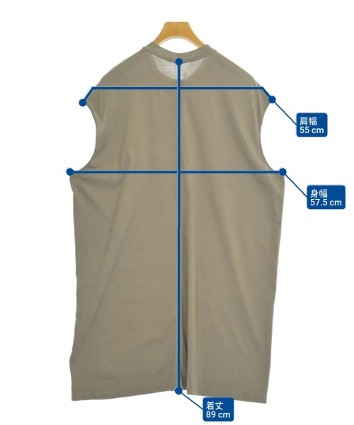 Rick Owens（リックオウエンス）タンクトップ グレー サイズ:S メンズ/2200691372037