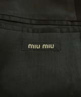 Miu Miu（ミュウミュウ）テーラードジャケット 黒 サイズ:44(S位) メンズ/2200640780029