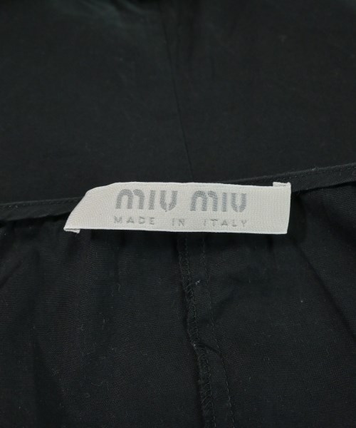 Miu Miu（ミュウミュウ）カジュアルシャツ 黒 サイズ:-(S位) レディース/2200644733014