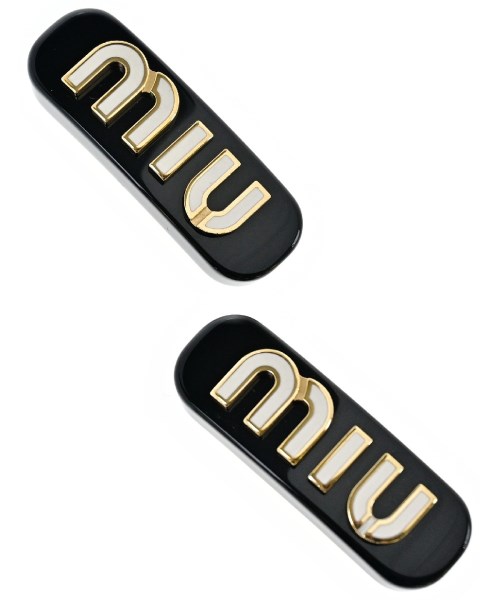 Miu Miu（ミュウミュウ）ヘアアクセサリー 黒 サイズ:- レディース |【公式】ブランド古着・中古通販はRAGTAG（ラグタグ）