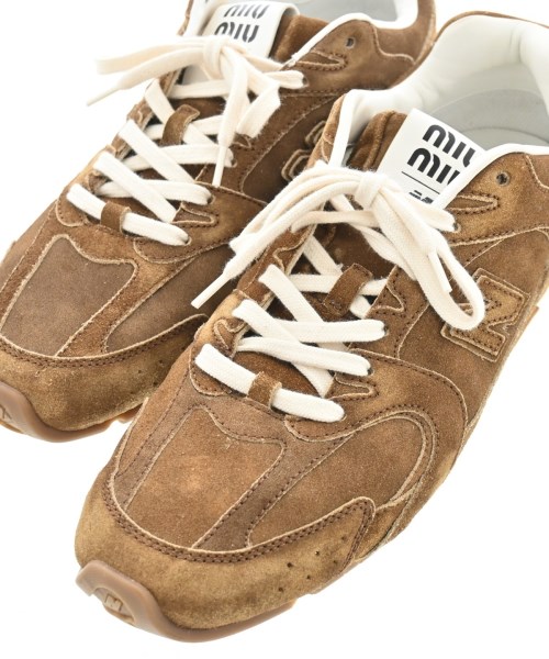 Miu Miu（ミュウミュウ）スニーカー 茶 サイズ:EU43(28cm位) メンズ/2200628511072