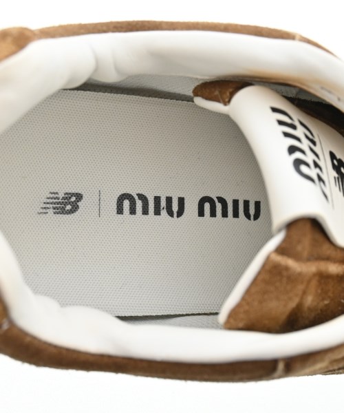 Miu Miu（ミュウミュウ）スニーカー 茶 サイズ:EU43(28cm位) メンズ/2200628511072