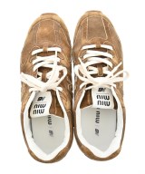 Miu Miu（ミュウミュウ）スニーカー 茶 サイズ:EU43(28cm位) メンズ/2200628511072