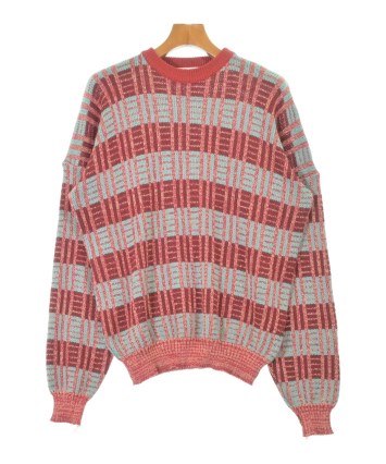 Miu Miu（ミュウミュウ）ニット・セーター 赤 サイズ:-(XL位) メンズ