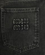 Miu Miu（ミュウミュウ）デニムパンツ 黒 サイズ:26(XS位) メンズ/2200618726011