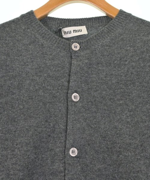 Miu Miu（ミュウミュウ）カーディガン グレー サイズ:44(L位) レディース/2200672481062