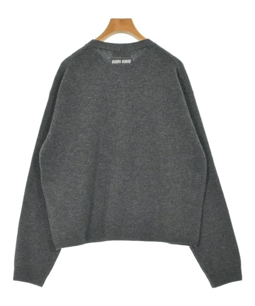 Miu Miu（ミュウミュウ）カーディガン グレー サイズ:44(L位) レディース/2200672481079