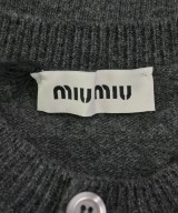 Miu Miu（ミュウミュウ）カーディガン グレー サイズ:44(L位) レディース/2200672481079
