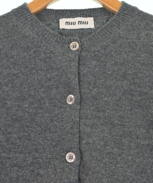 Miu Miu（ミュウミュウ）カーディガン グレー サイズ:36(XS位) レディース/2200672481086