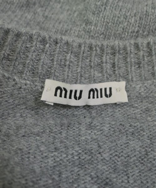 Miu Miu（ミュウミュウ）ニット・セーター グレー サイズ:36(XS位) レディース/2200672481093