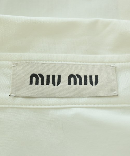 Miu Miu（ミュウミュウ）カジュアルシャツ 白 サイズ:39(M位) メンズ/2200672481161
