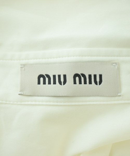 Miu Miu（ミュウミュウ）カジュアルシャツ 白 サイズ:39(S位) レディース/2200672481178