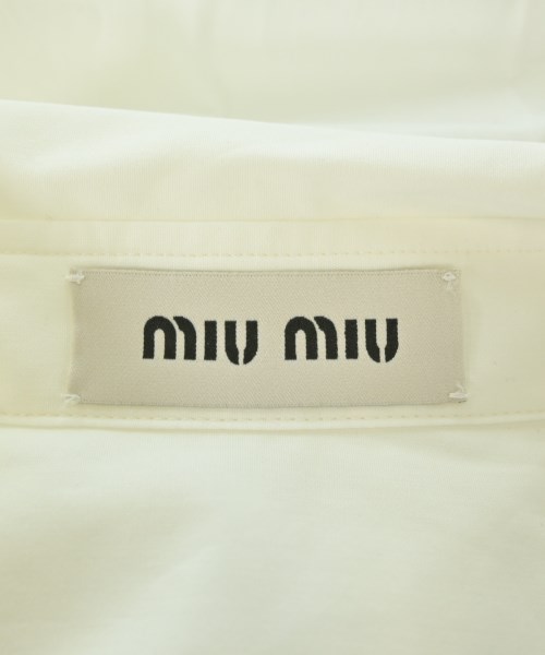 Miu Miu（ミュウミュウ）カジュアルシャツ 白 サイズ:39(M位) メンズ/2200672481185