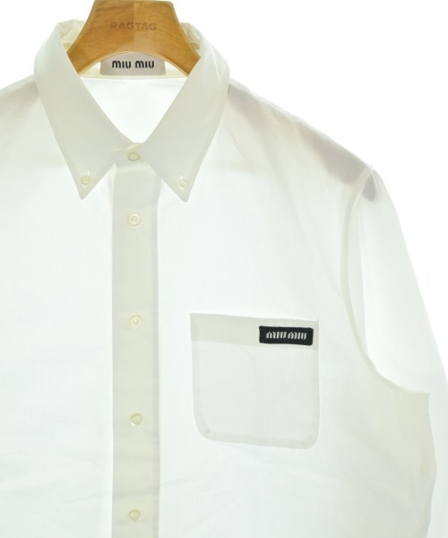 Miu Miu（ミュウミュウ）カジュアルシャツ 白 サイズ:39(M位) メンズ/2200672481185