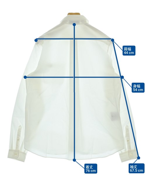 Miu Miu（ミュウミュウ）カジュアルシャツ 白 サイズ:39(M位) メンズ/2200672481185