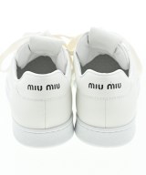 Miu Miu（ミュウミュウ）スニーカー 白 サイズ:EU42 1/2(27.5cm位) メンズ/2200672481192