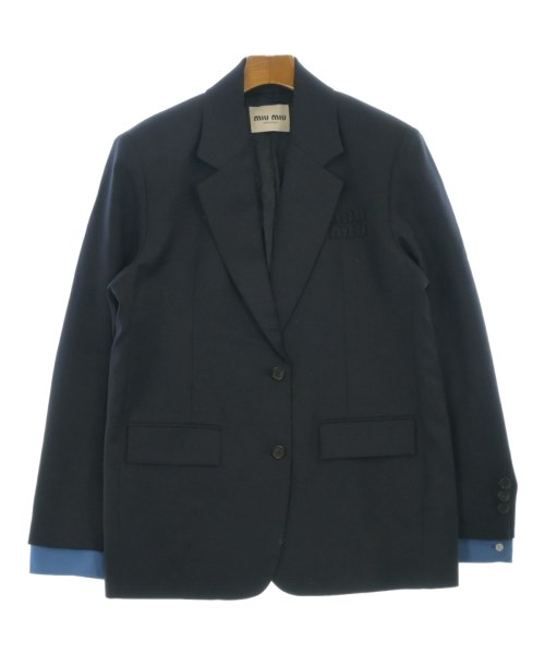 Miu Miu(ミュウミュウ)ジャケット 紺 サイズ:36(XS位)/2200675418010