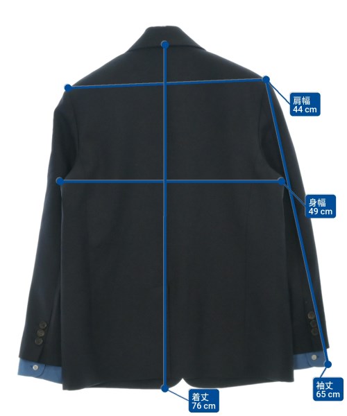 Miu Miu（ミュウミュウ）ジャケット 紺 サイズ:36(XS位) レディース/2200675418010