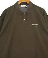 Miu Miu（ミュウミュウ）ポロシャツ 茶 サイズ:M レディース/2200677485058