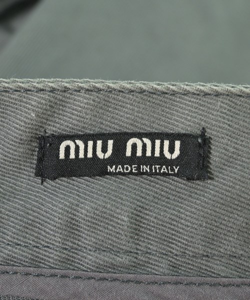 Miu Miu（ミュウミュウ）ショートパンツ グレー サイズ:M メンズ/2200678044018